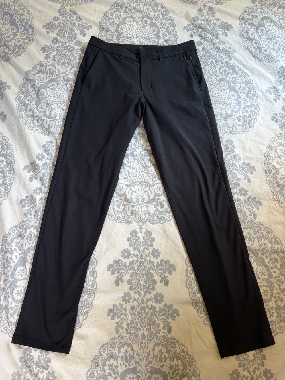 lululemon athletica Black Men's Stretch Dress Pants